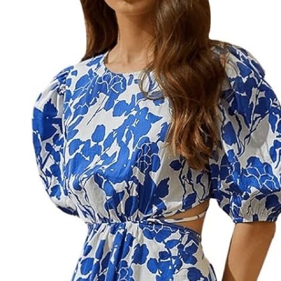 EUC | SweatyRocks Women's Boho Floral Midi Dress!! - Picture 4 of 14